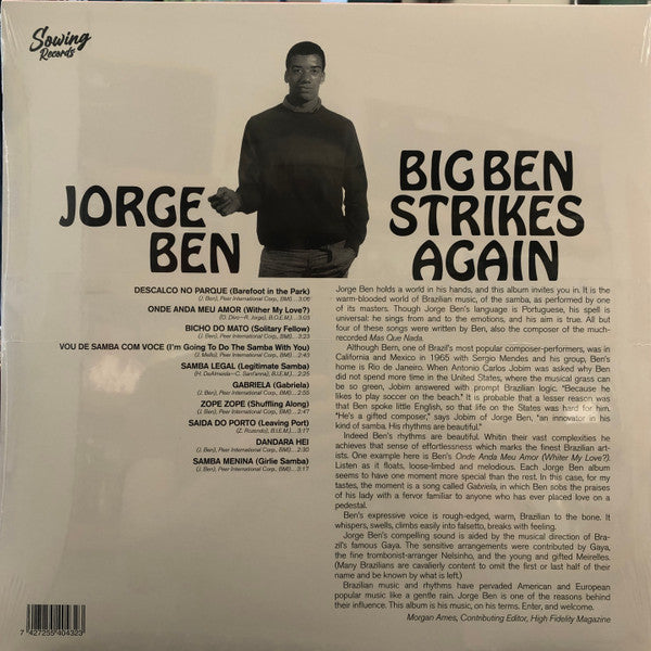 Big Ben Strikes Again (CLEAR VINYL) | - WORLD/LATIN *SEALED/COLOR*
