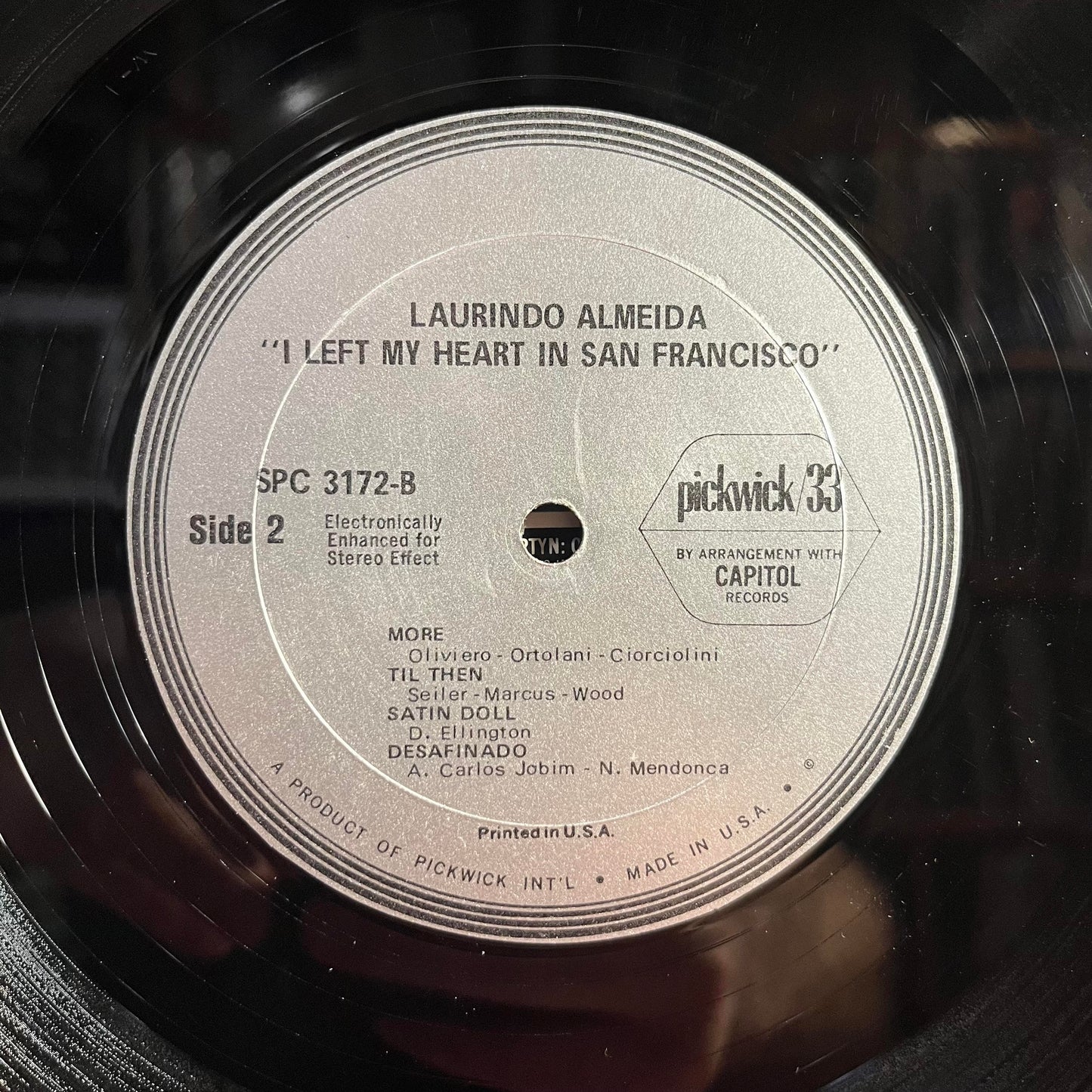 I Left My Heart In San Francisco | Excellent (EX) Near Mint (NM)
