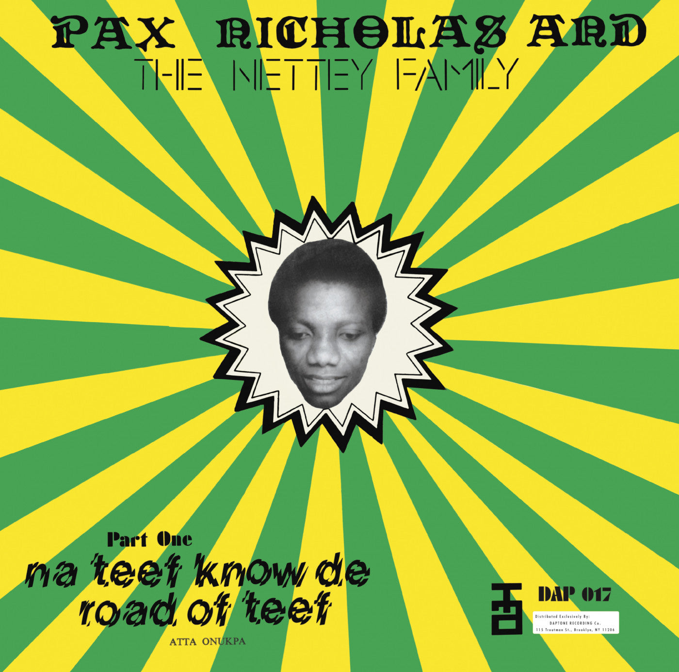 Pax Nicholas And The Netty Family - Na Teef Know De Road Of Teef (CD) | - WORLD *NEW*