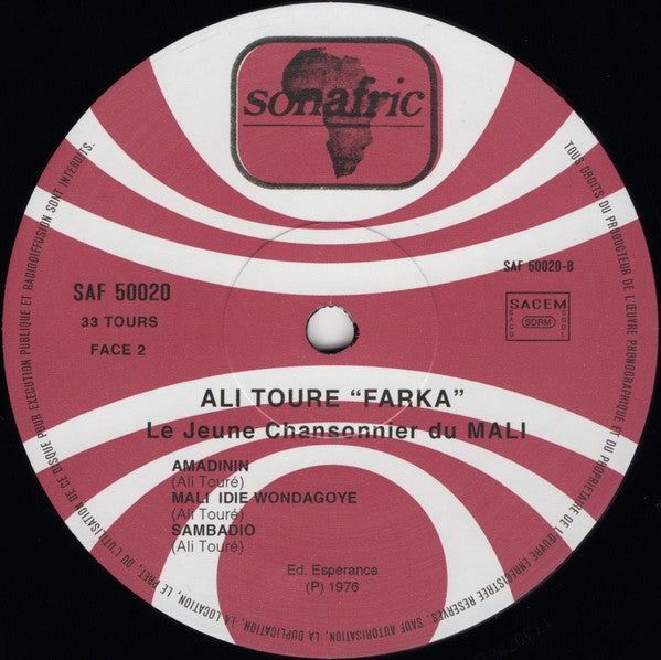 Special Biennale Du Mali: Le Jeune Chansonnier Du Mali (VINYL) | Mint (M) Mint (M) - WORLD *NEW*