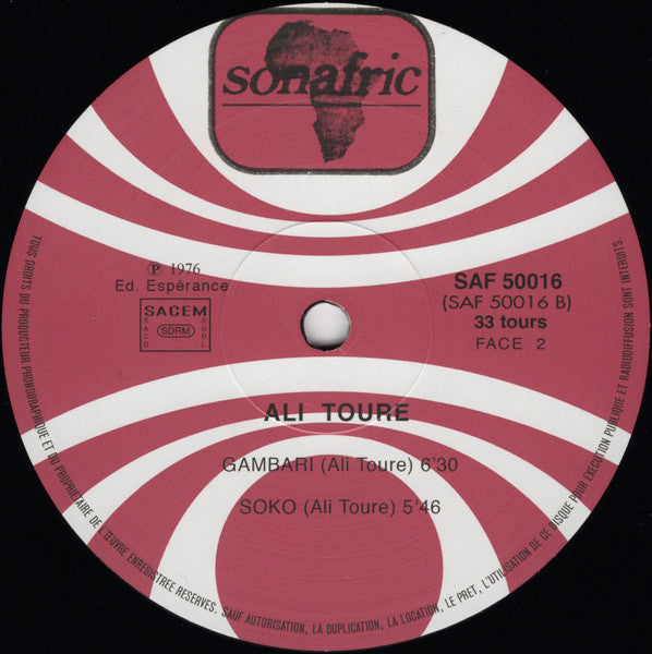 Ali Toure "Farka" (VINYL) | Mint (M) Mint (M) - WORLD *NEW*