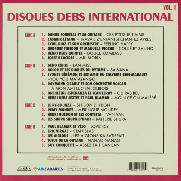 Disques Debs International Volume 1 (2xVINYL)(An Island Story: Biguine, Afro Latin & Musique Antillaise 1960-1972) | Mint (M) Mint (M) - WORLD *NEW*