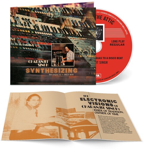 Charanjit Singh - (PRESALE 8/7/26) Synthesizing: Ten Ragas To A Disco Beat (DLX CD LIGHT IN THE ATTIC 2026) | NEW Mint (M) Mint (M) - WORLD *NEW*