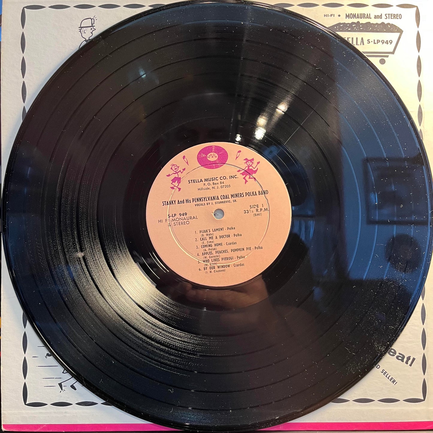 Stanky And His Pennsylvania Coal Miners Polka Band | Excellent (EX) Excellent (EX)