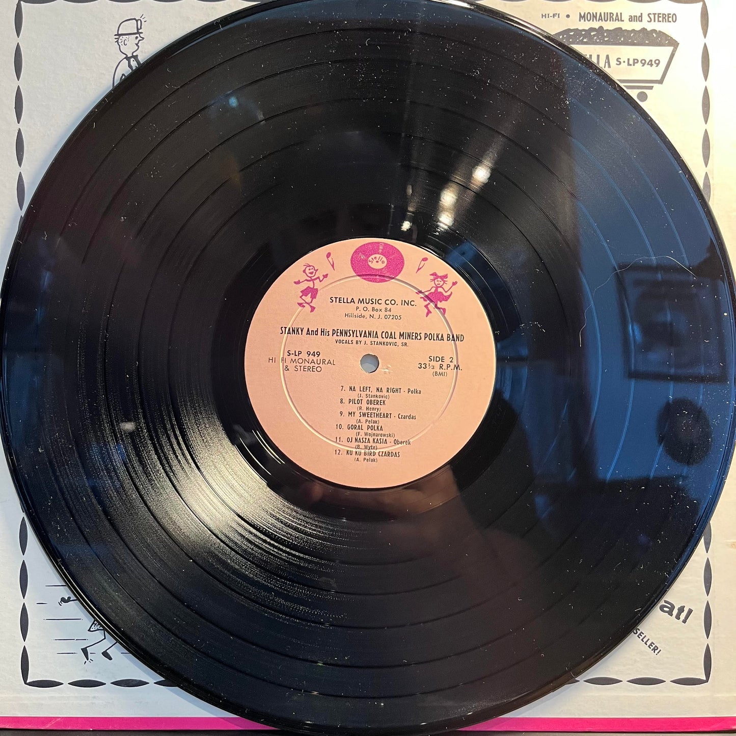 Stanky And His Pennsylvania Coal Miners Polka Band | Excellent (EX) Excellent (EX)