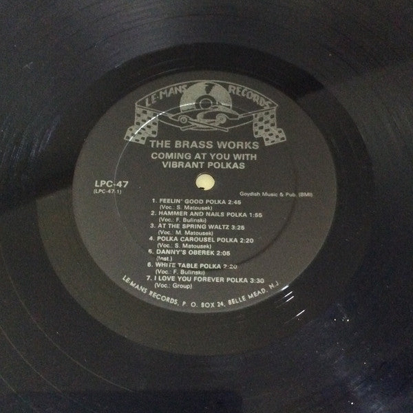 Coming At You With Vibrant Polkas! (VINYL) | Near Mint (NM) Near Mint (NM) - WORLD/POLKA / USED *NEAR MINT*