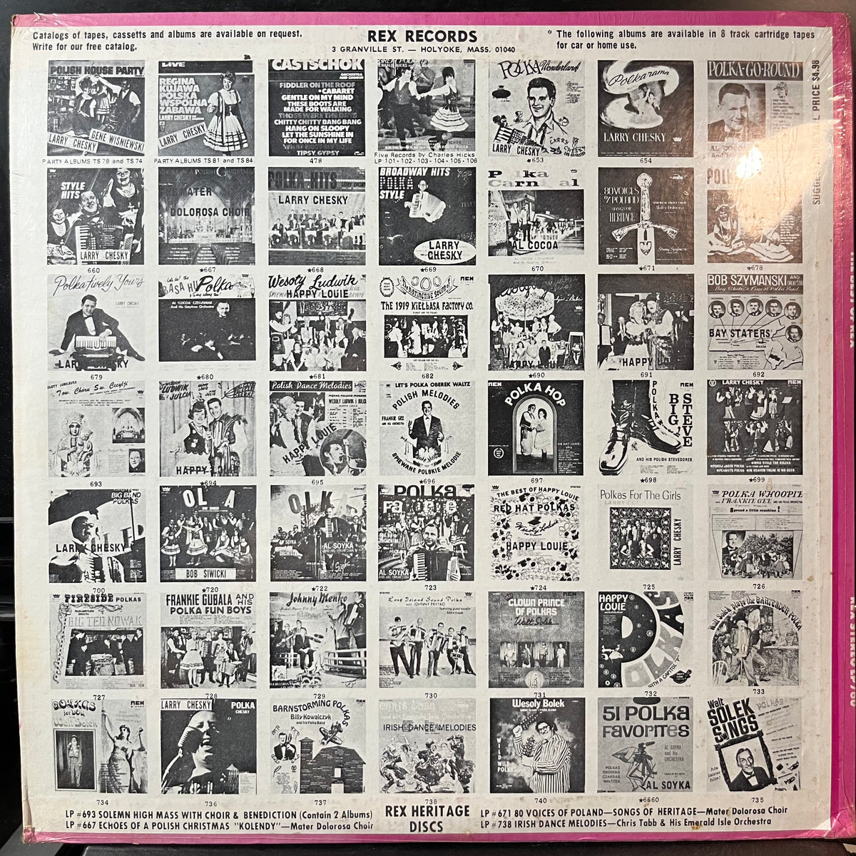 Various - The Best of Rex (VINYL LP) | USED Mint (M) Near Mint (NM or M-) WORLD/POLKA