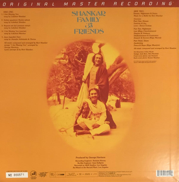 Shankar Family & Friends | Mint (M) Mint (M) - WORLD *SEALED/MFSL*