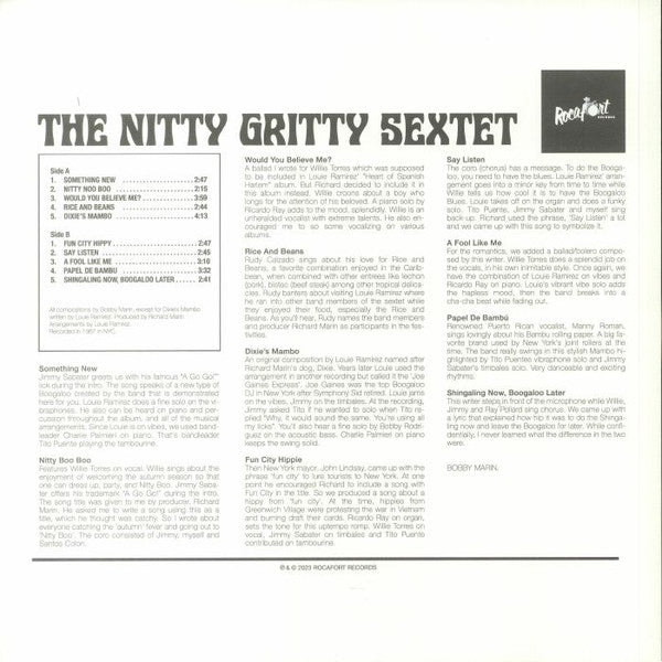 The Nitty Gritty Sextet | Mint (M) Mint (M)