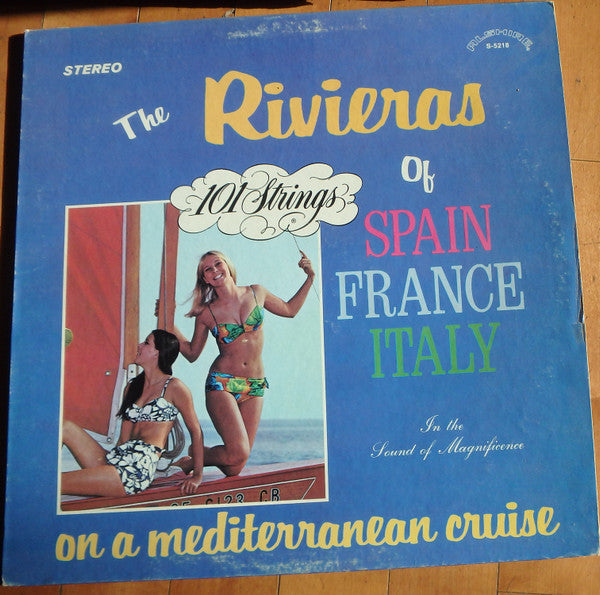 101 Strings - The Rivieras Of Spain France Italy *SHRINK* | Near Mint (NM) Near Mint (NM) - WORLD / USED *NEAR MINT*