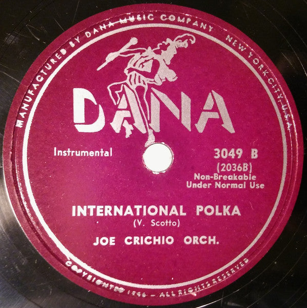 Jolly Caballero / International Polka *78 RPM* |