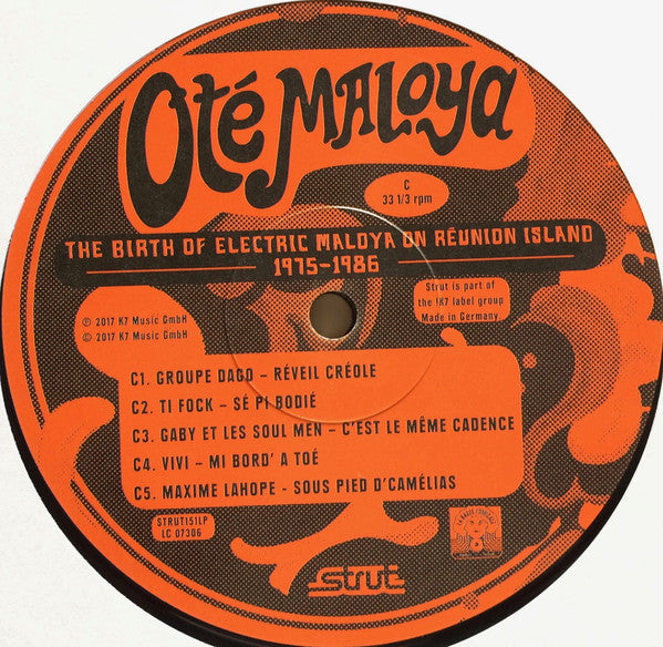 Oté Maloya (The Birth Of Electric Maloya On Reunion Island 1975-1986) | Mint (M) Mint (M) - WORLD *NEW*