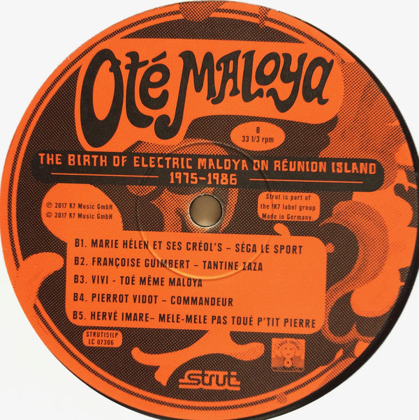 Oté Maloya (The Birth Of Electric Maloya On Reunion Island 1975-1986) | Mint (M) Mint (M) - WORLD *NEW*
