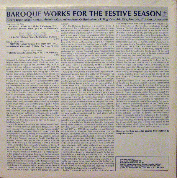 Baroque Masterworks For The Festive Season | Near Mint (NM) Near Mint (NM)