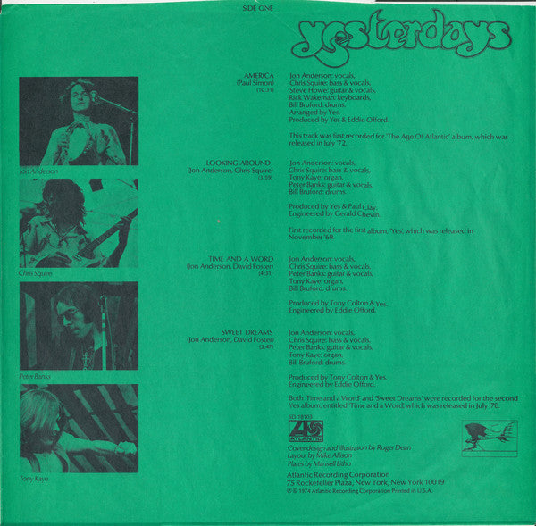 Yesterdays | Very Good (VG) Near Mint (NM)