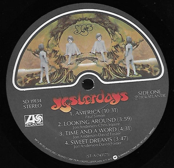 Yesterdays | Very Good (VG) Near Mint (NM)