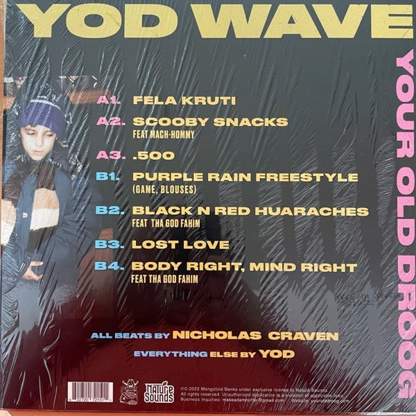 Your Old Droog YOD Wave Nature Sounds LP, Album Mint (M) Mint (M)