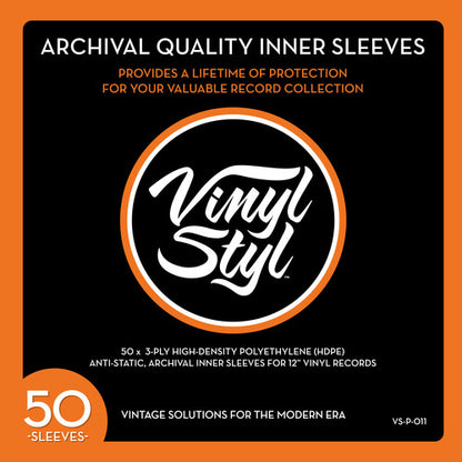 Archival Quality Inner Sleeves - 50 Count | - ACCESSORIES