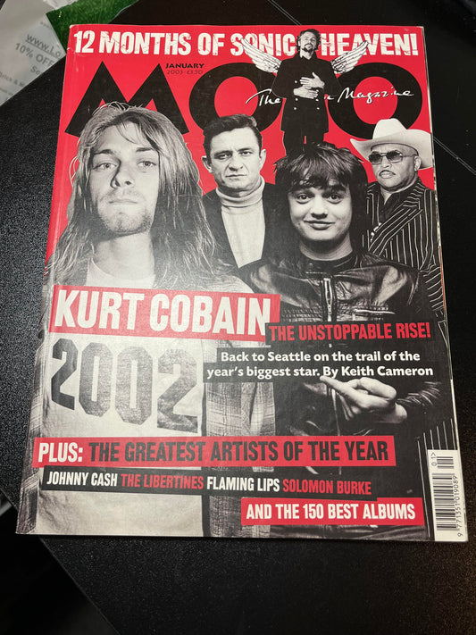 KURT COBAIN / NIRVANA 2003 MOJO music magazine | -