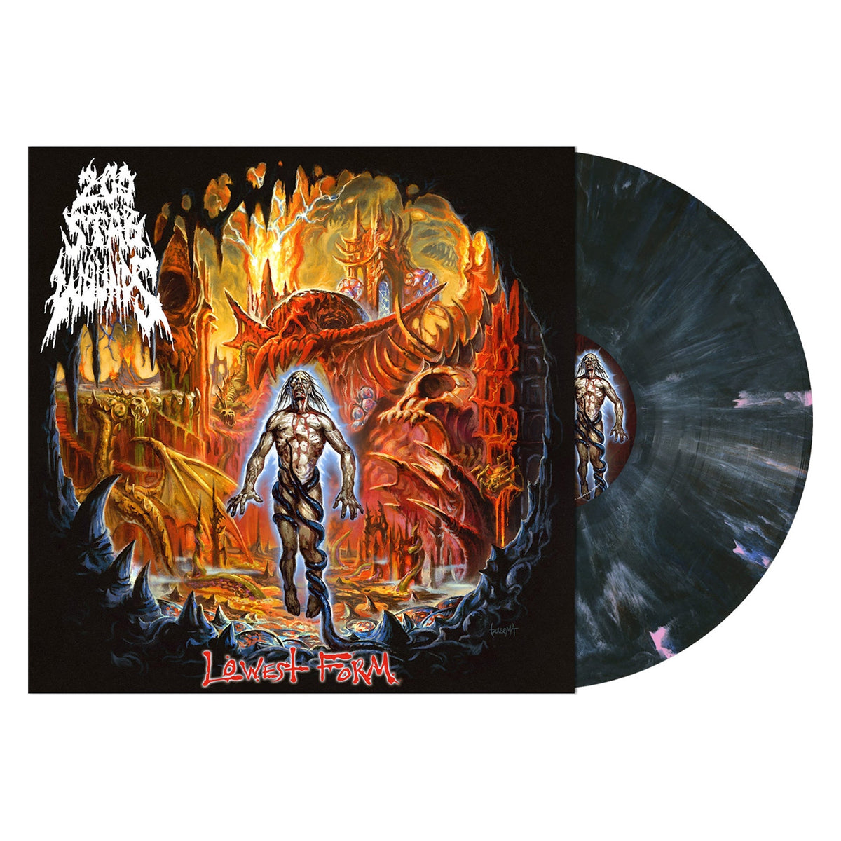 200 Stab Wounds - Lowest Form (Indie Exclusive) ["Pure Emptiness" - Blue Black Marbled Vinyl] |