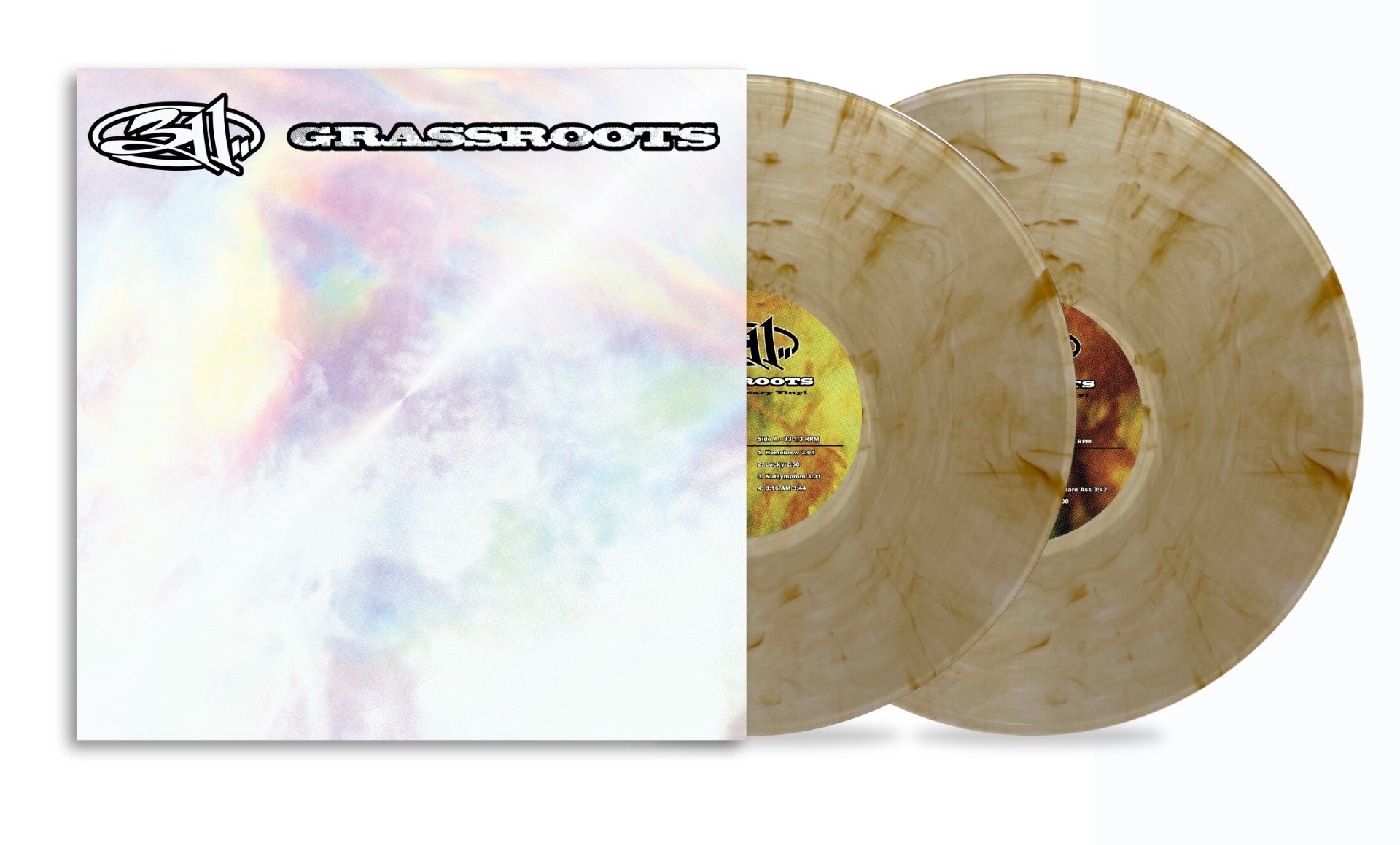 Grassroots [Explicit Content] (Clear Vinyl W/ Brown Swirls, Bonus Tracks, 140 Gram Vinyl) (2 Lp's) | Mint (M) Mint (M) - ALT/INDIE *SEALED/COLOR*