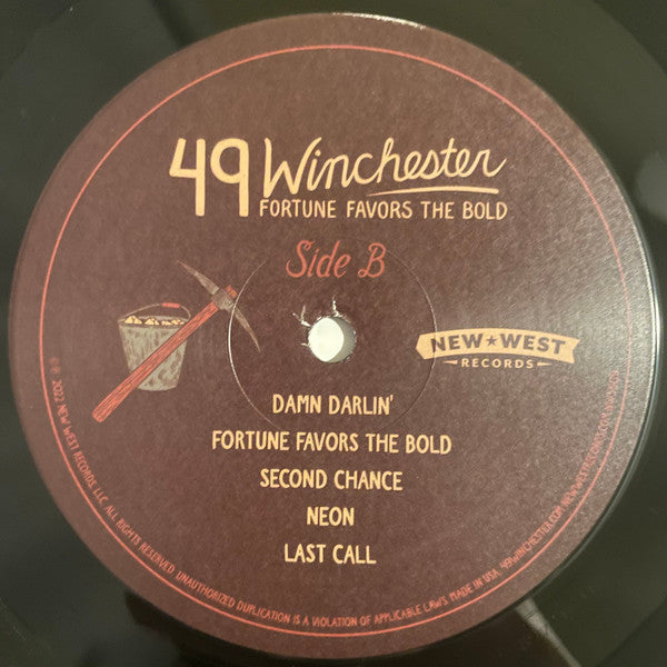 49 Winchester Fortune Favors The Bold New West Records LP, Album Mint (M) Mint (M)