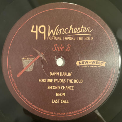 49 Winchester - Fortune Favors The Bold | Mint (M) Mint (M) - COUNTRY *SEALED*