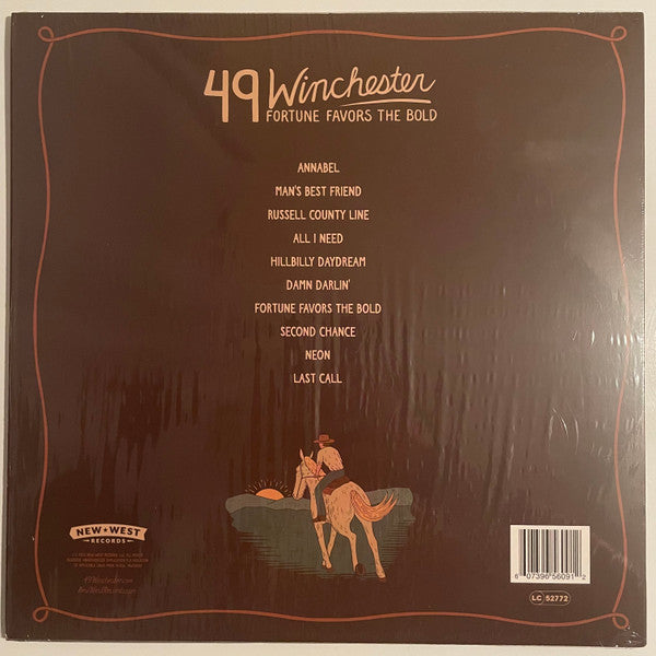 49 Winchester Fortune Favors The Bold New West Records LP, Album Mint (M) Mint (M)