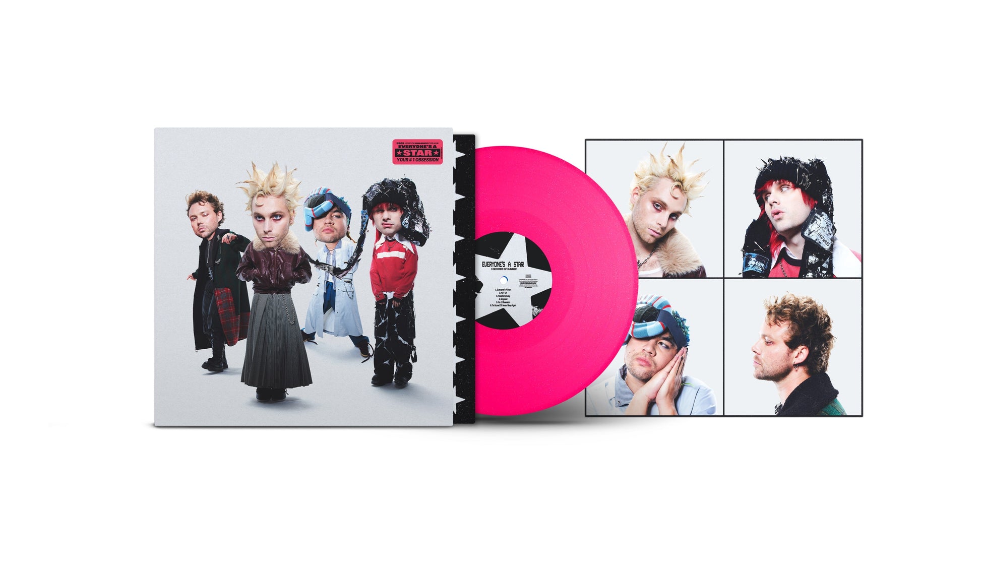 Everyone'S A Star! [Neon Pink Glitter Vinyl] |