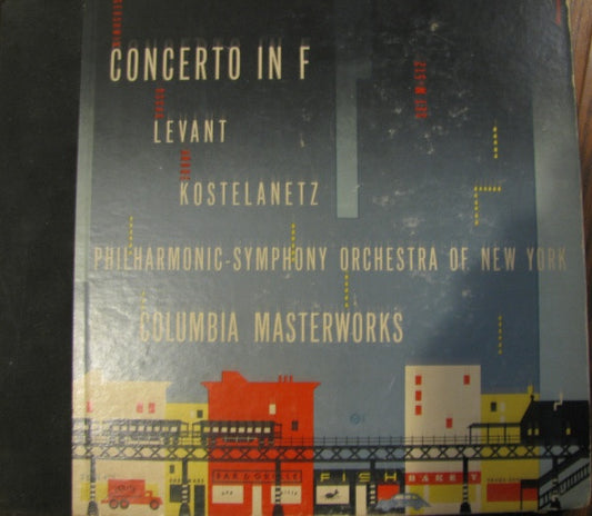 George Gershwin Concerto In F 4xLP Very Good Plus (VG+) Very Good (VG)