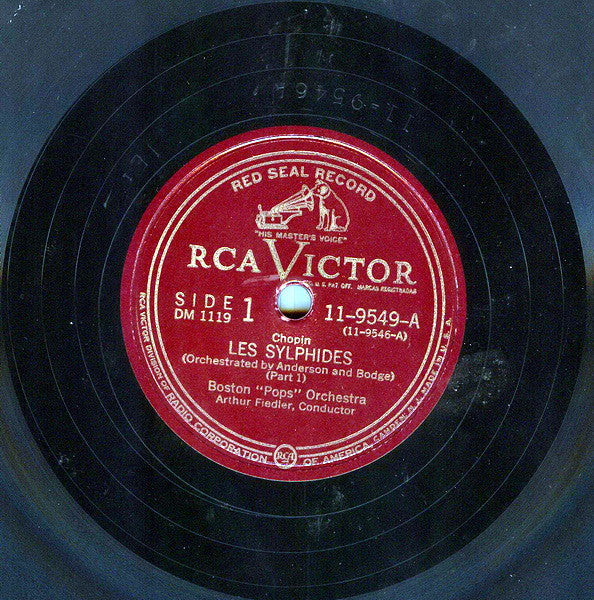 Les Sylphides - Music For The Ballet | Very Good (VG) Very Good Plus (VG+) 78rpm