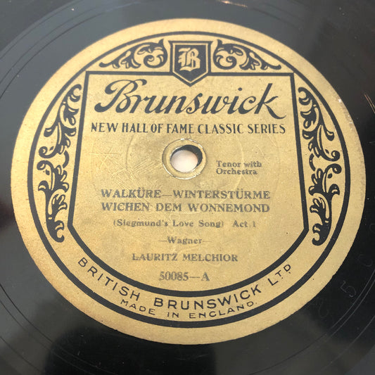Walkure Wintersturme Wichen Dem Wonnemond / Meistersinger Morgenlich Leuchtend In Rosigen Schein | Very Good Plus (VG+) Generic - 78s