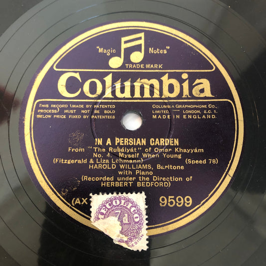 In A Persian Garden | Very Good Plus (VG+) Generic - 78s