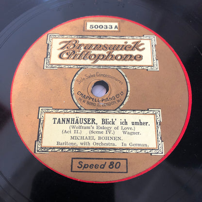 Blick Ich Umher / Die Beiden Grenadiere | Very Good Plus (VG+) Generic - 78s