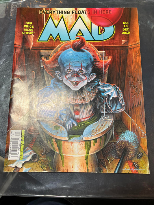 MAD MAGAZINE #10 December 2019 Everything Floats In Here | -