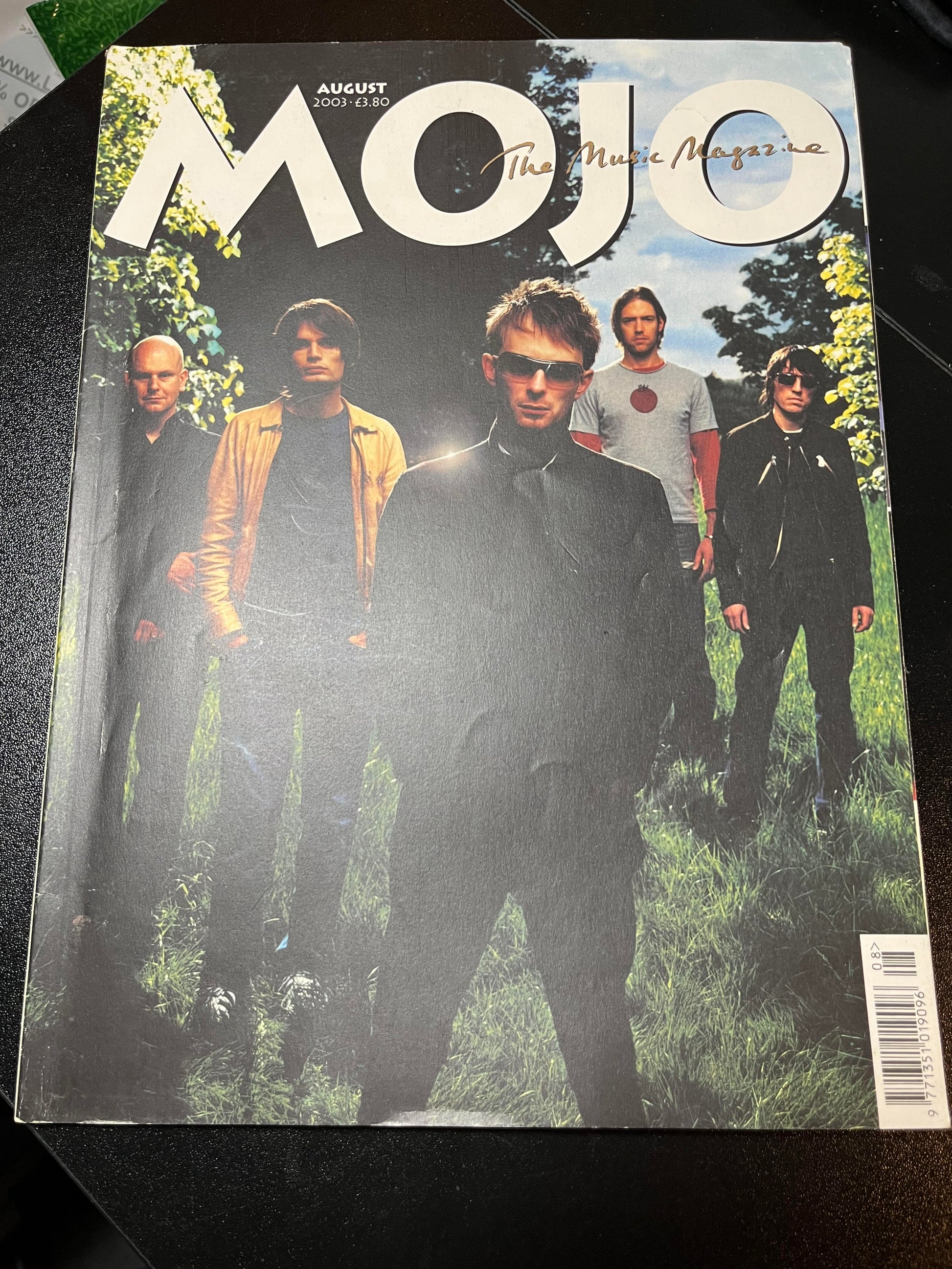 RADIOHEAD MOJO AUGUST 2003 music magazine | -