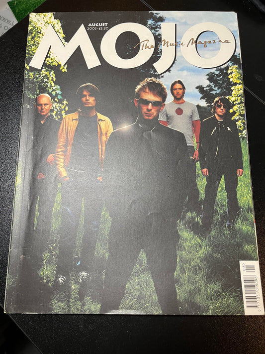 RADIOHEAD MOJO AUGUST 2003 music magazine | -