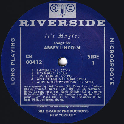 Abbey Lincoln - It's Magic | Mint (M) Mint (M) - JAZZ *NEW/VMP*