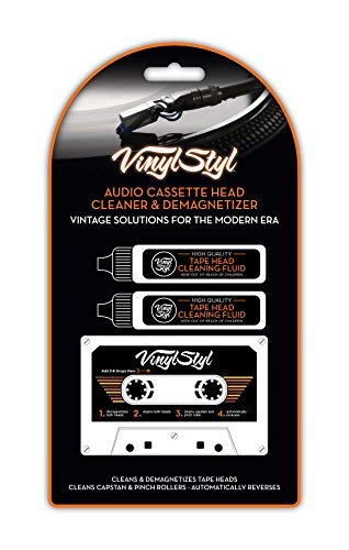 Audio Cassette Head Cleaner & Demagnetizer |