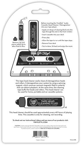 Audio Cassette Head Cleaner & Demagnetizer |