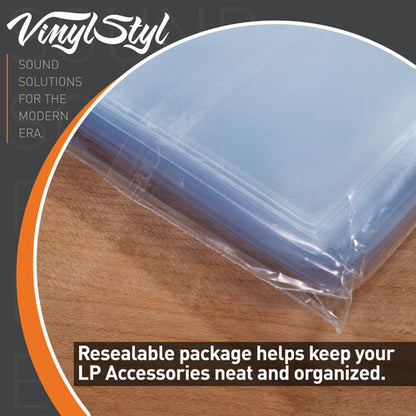 Protective Outer Record Sleeves - 50 Count | - ACCESSORIES