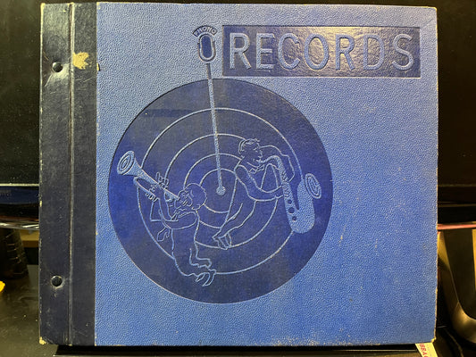 Va - 10 PAGE BOOK 78RPM 10" RECORDS | Very Good Plus (VG+) - ACCESSORY *USED*
