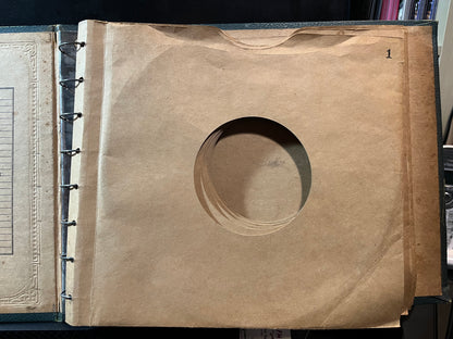 Va - 12 PAGE BOOK 78RPM 10" RECORDS | Very Good Plus (VG+) - ACCESSORY *USED*