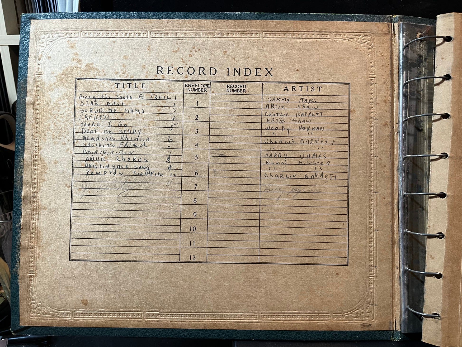 Va - 12 PAGE BOOK 78RPM 10" RECORDS | Very Good Plus (VG+) - ACCESSORY *USED*