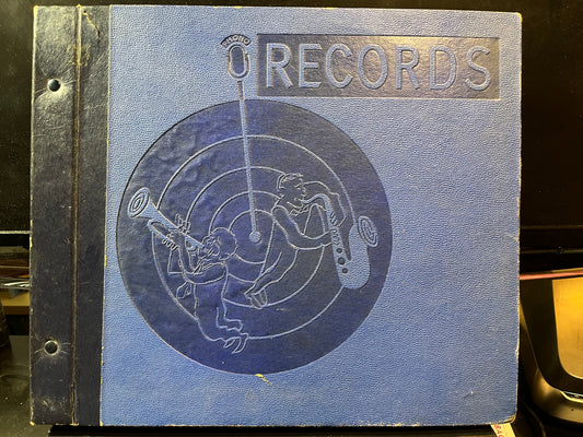 Va - 10 PAGE BOOK 78RPM 10" RECORDS | Excellent (EX) - ACCESSORY *USED*