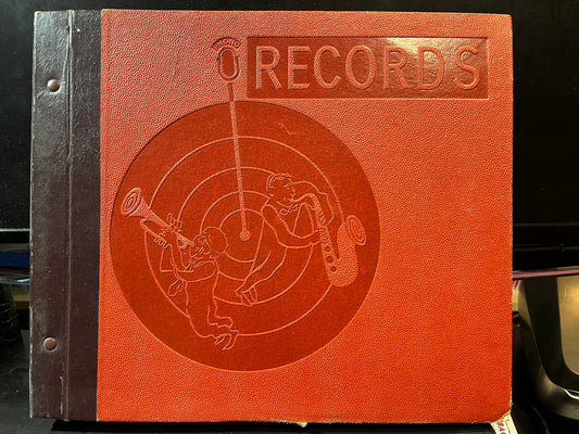 Va - 10 PAGE BOOK 78RPM 10" RECORDS | Excellent (EX) - ACCESSORY *USED*