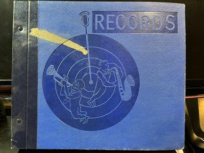 Va - 10 PAGE BOOK 78RPM 10" RECORDS | Very Good Plus (VG+) - ACCESSORY *USED*