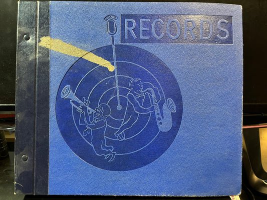 Va - 10 PAGE BOOK 78RPM 10" RECORDS | Very Good Plus (VG+) - ACCESSORY *USED*