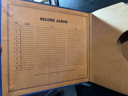 Va - 10 PAGE BOOK 78RPM 10" RECORDS | Very Good Plus (VG+) - ACCESSORY *USED*