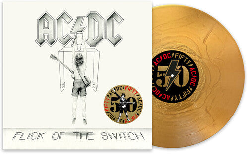 Flick Of The Switch (50th Anniversary Edition, Gold Color Vinyl) | Mint (M) Mint (M) - METAL *SEALED/COLOR*